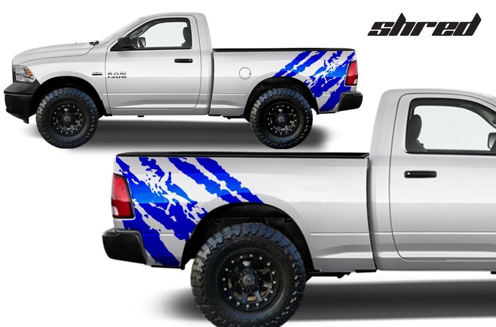 Custom Shred Body Graphics Decal Kit - Click Image to Close
